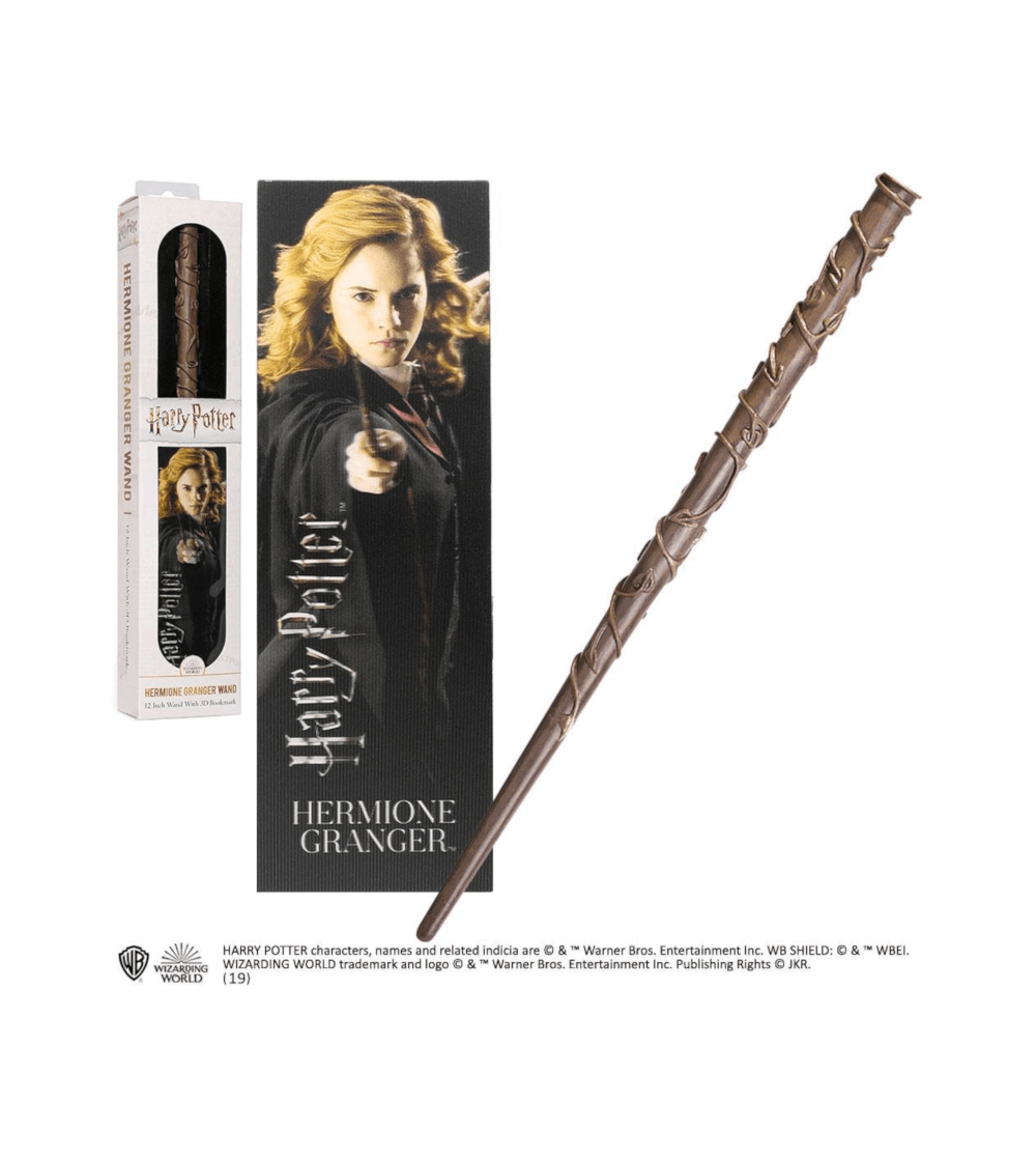 Set Varita Y Marca Páginas Hermione Granger