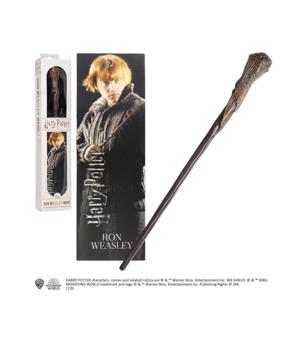 Set Varita Y Marca Páginas Ron Weasley