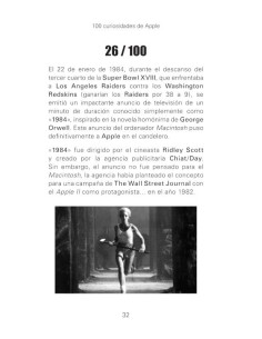 100 Curiosidades de Apple 2