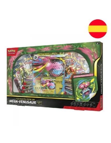 Caja Colección Prémium Mega-Venusaur Ex Castellano