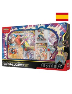 Caja Coleccion Con Figura Mega-Lucario EX Español