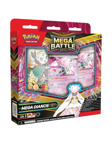 Caja Baraja Mega Combate Mega Diance EX Español