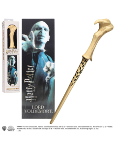 Set Varita Y Marca Páginas Voldemort